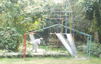 Private Gardener system for environmental improvement in Parks.